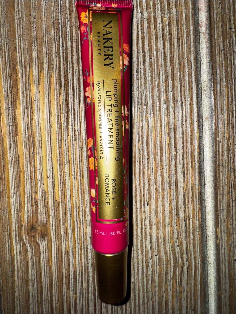 Nakery Beauty Nude Plumping + Line Smoothing Lip Treatment rose & romance new! - Picture 4 of 5